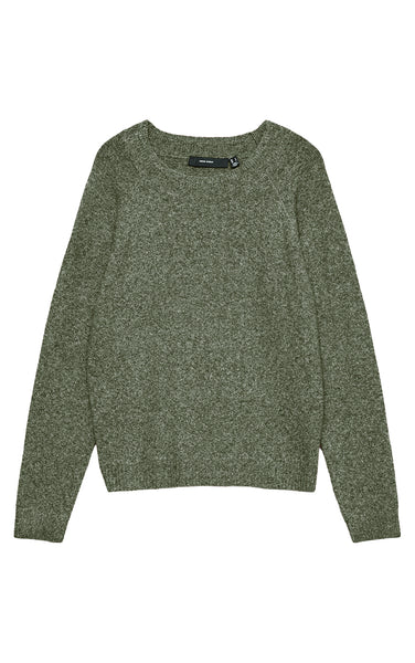 Doffy Sweater in Grape Leaf Melange