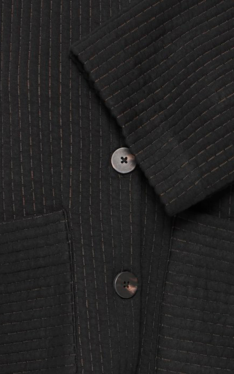 Kate Quilted Jacket 3 in Black