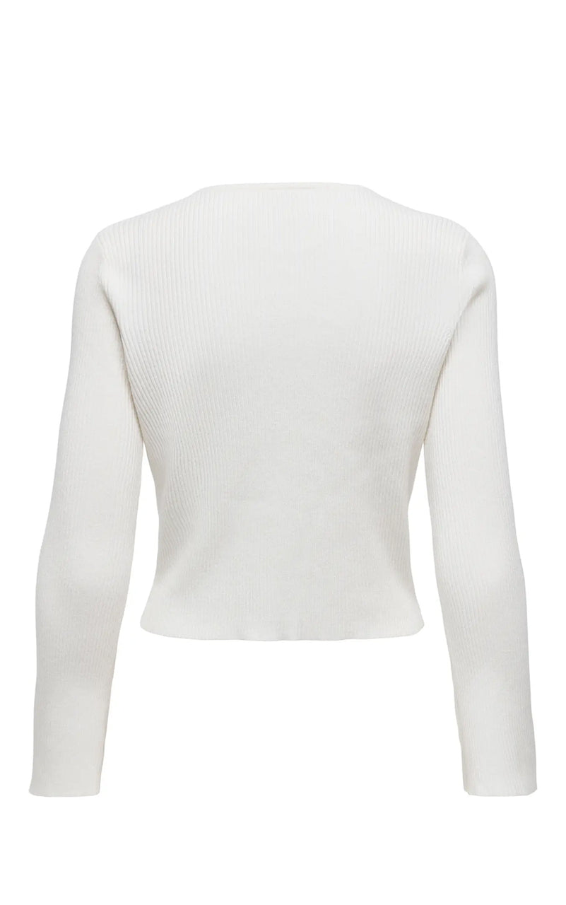 Cottbus 2-Way Zip Cardigan in Birch