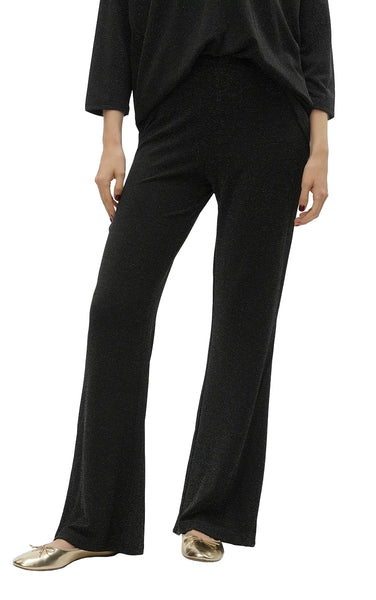 Kanva Pants in Black with Silver