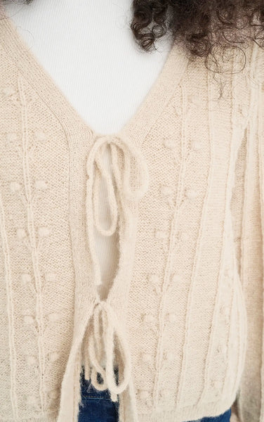 Sigrid Cardigan in Cement