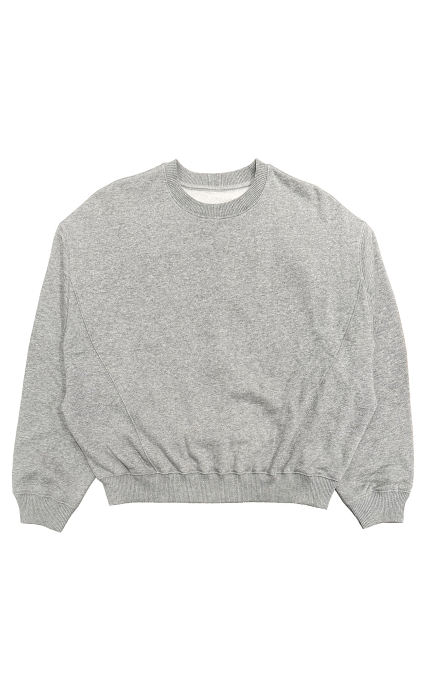 Maggie Slouch Sweatshirt in Heather Grey