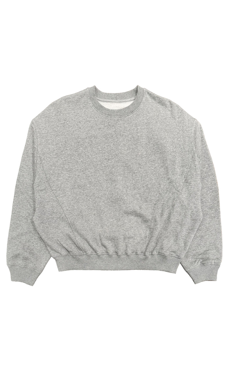 Maggie Slouch Sweatshirt in Heather Grey