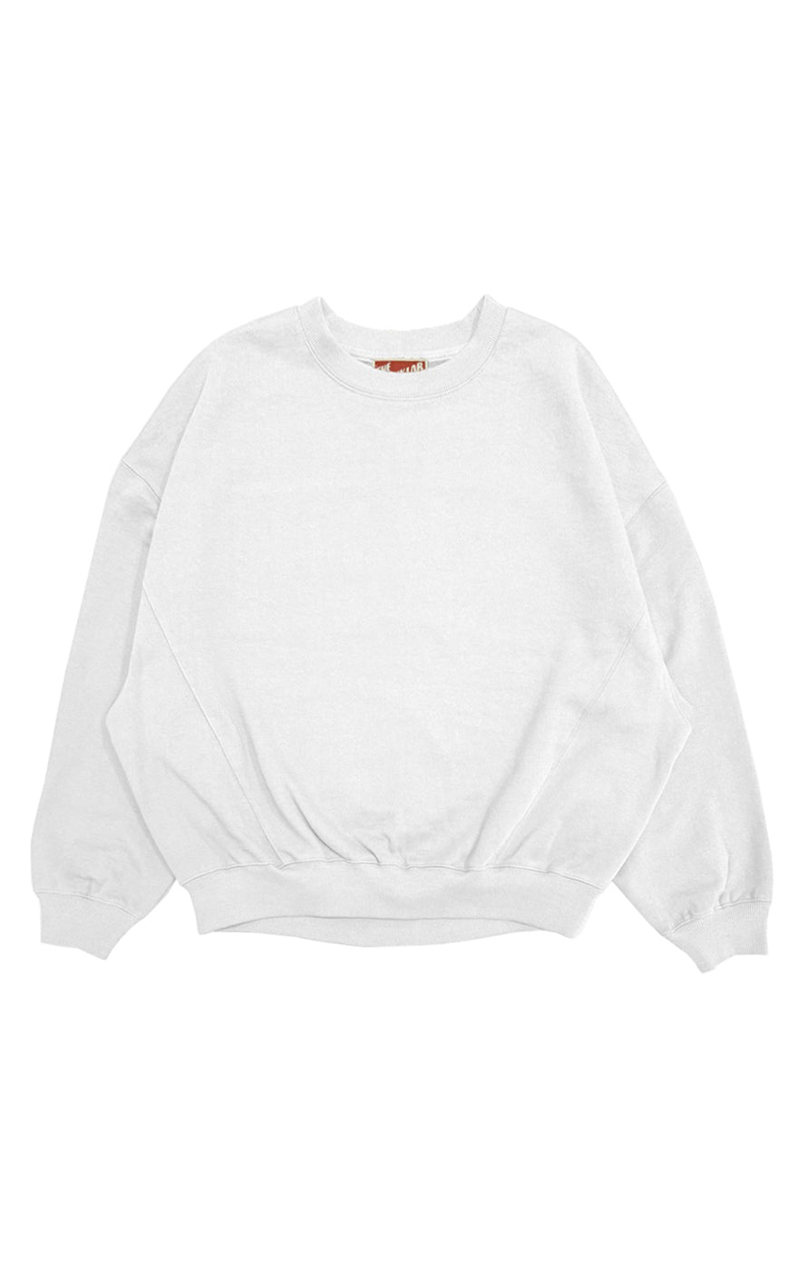 Maggie Slouch Sweatshirt in Off White