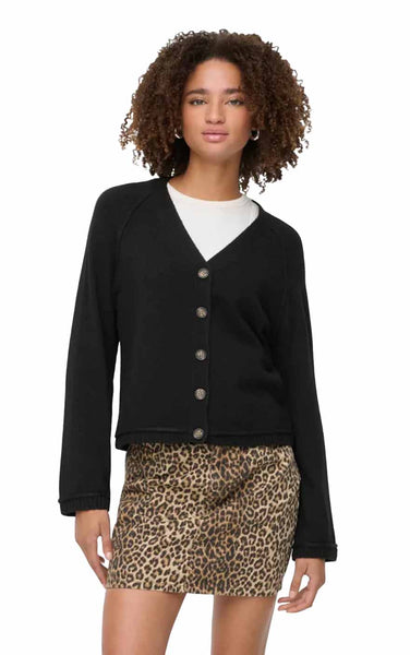 Hazel Cardigan in Black