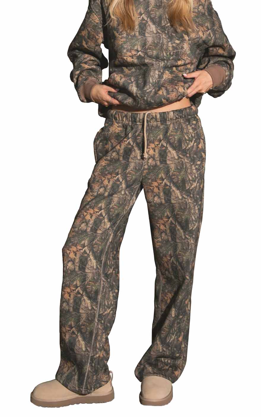 Bayou Sweatpants in Dark Camo