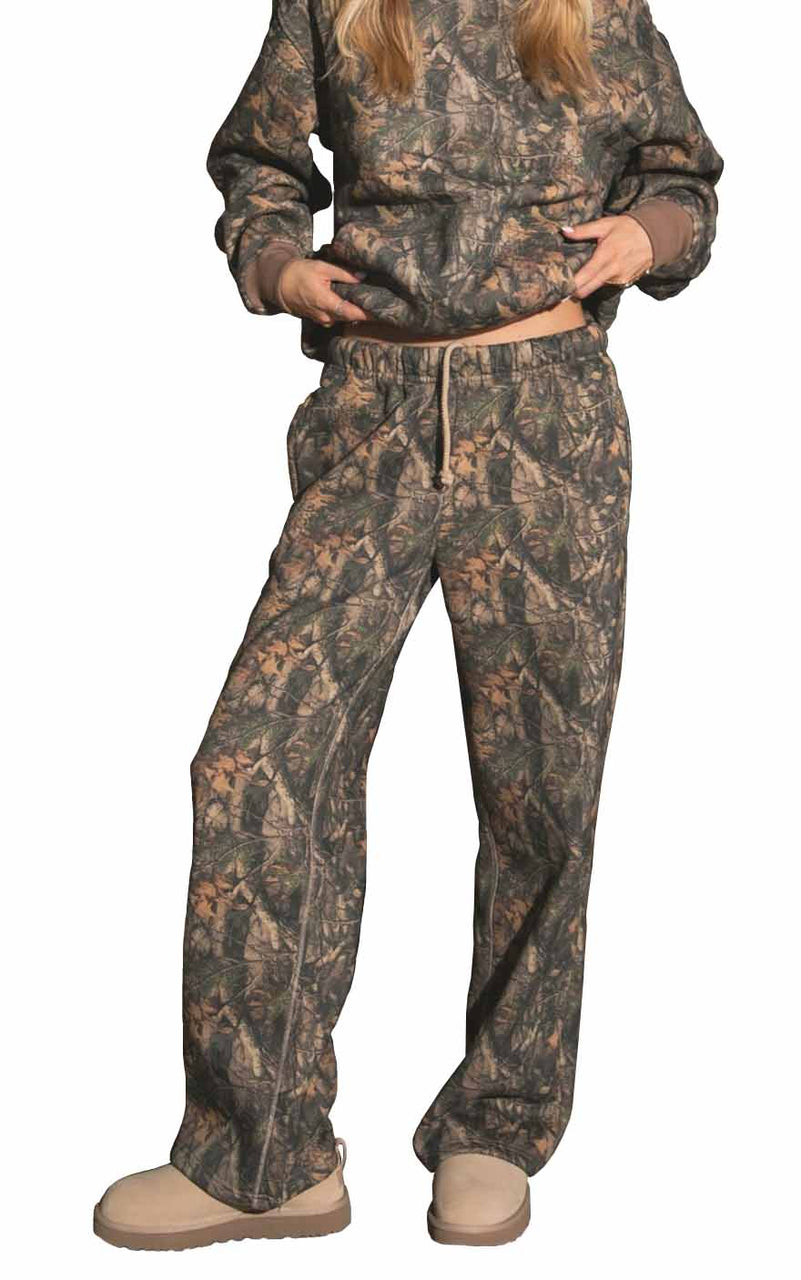 Bayou Sweatpants in Dark Camo