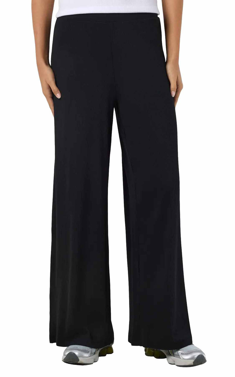 Pasa Wide Pant in Black
