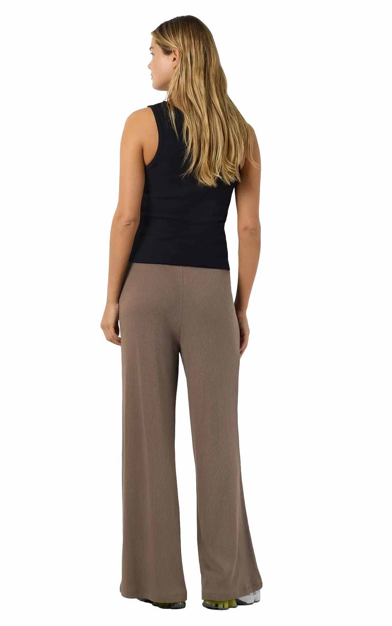 Pasa Wide Pant in Morel