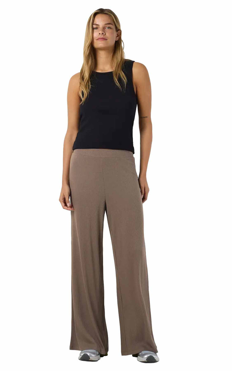 Pasa Wide Pant in Morel