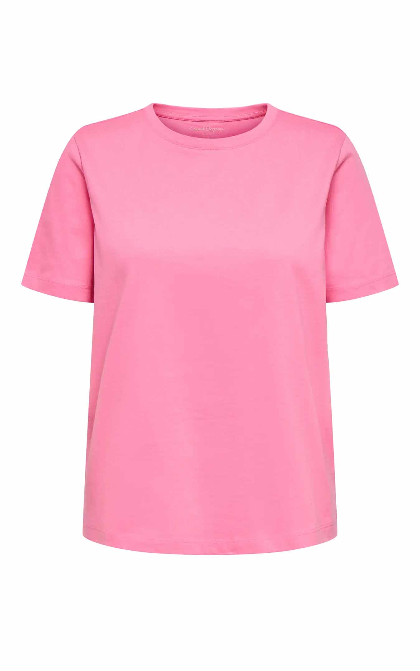 Freja Short Sleeve Tee in Sachet Pink