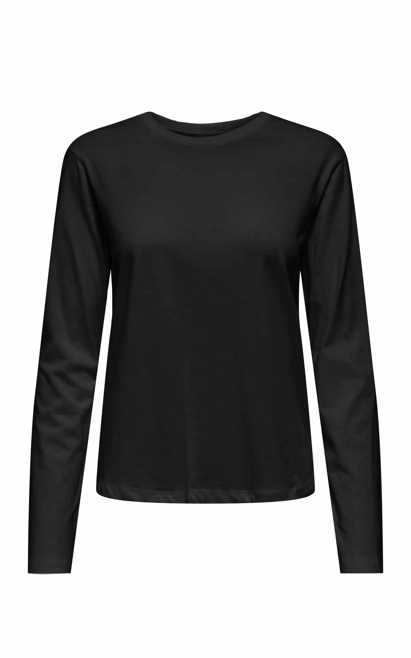 Rex Long Sleeve Tee in Black