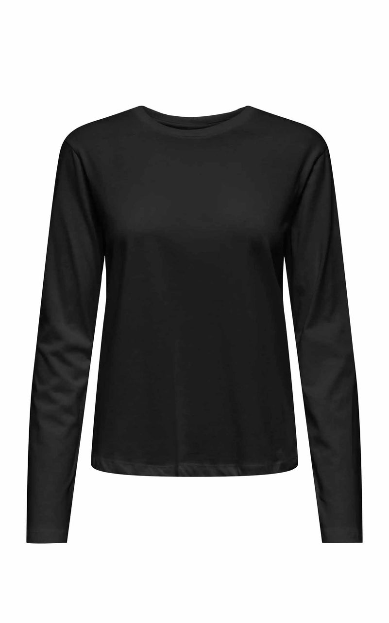 Rex Long Sleeve Tee in Black