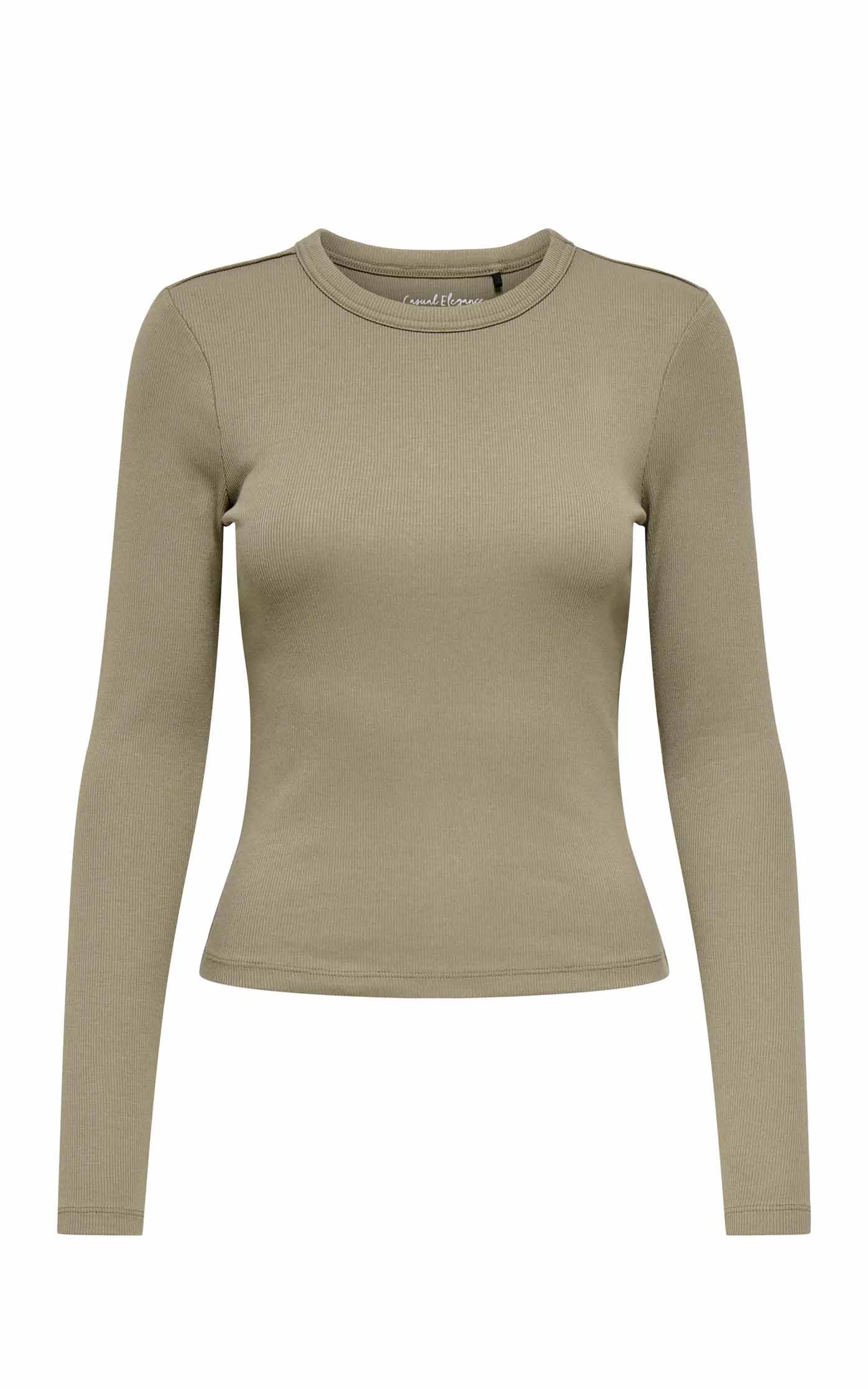 Val Long Sleeve Tee in Walnut