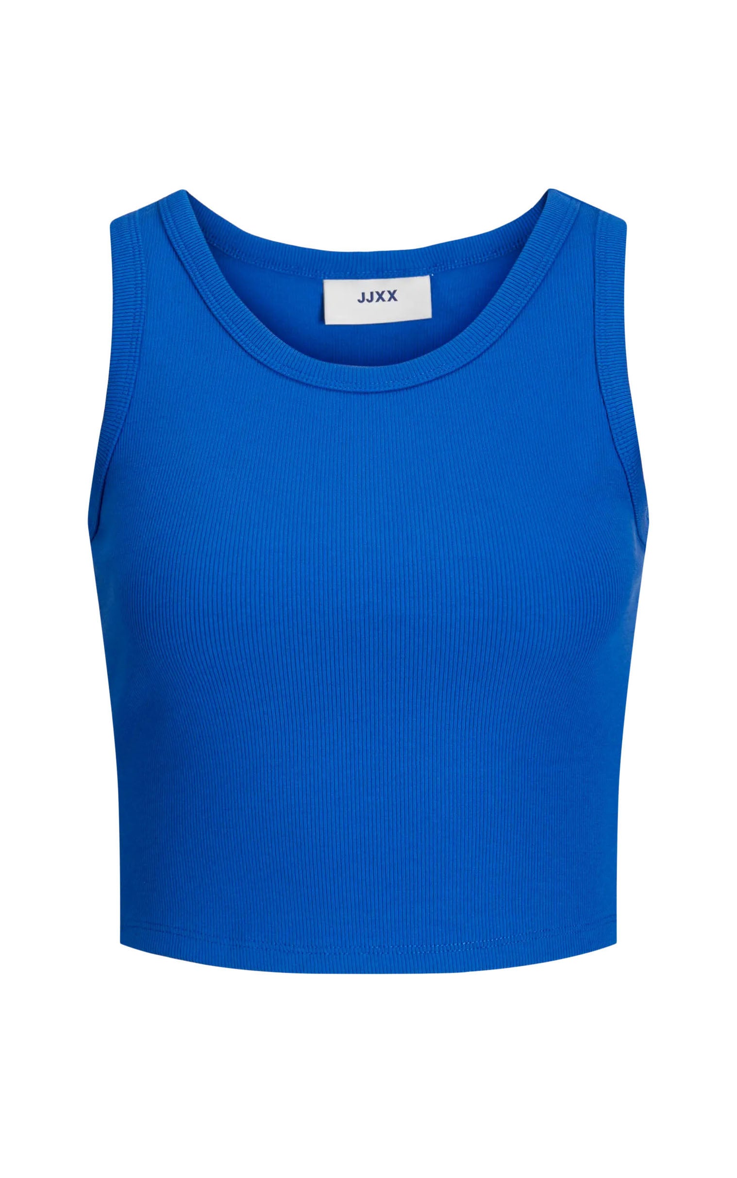 Fallon Rib Tank in Blue Iolite