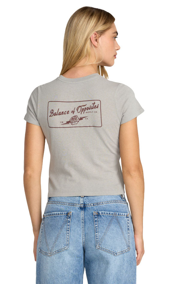 411 Tee in Sky Grey