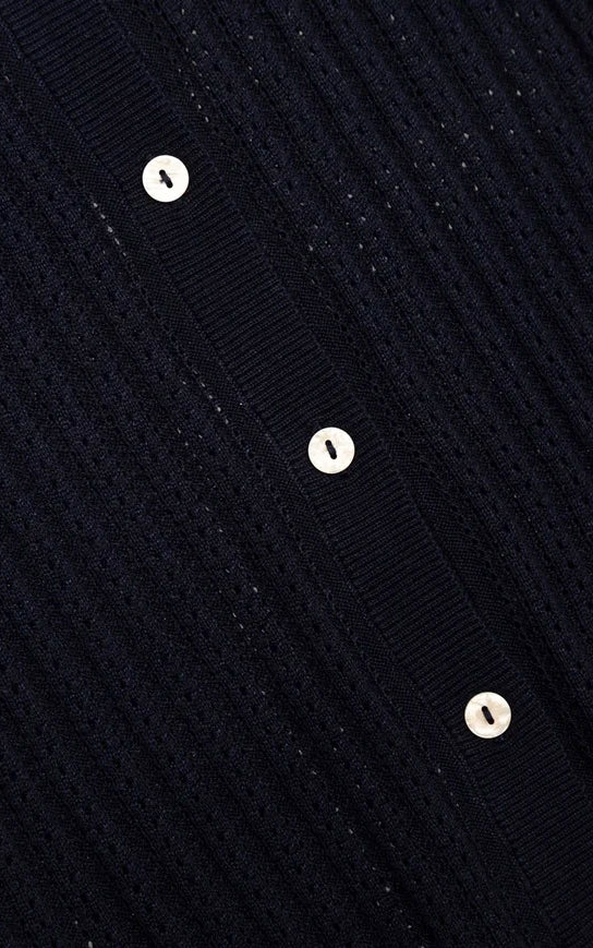 New Lex Sun Knit Vest in Navy Blazer