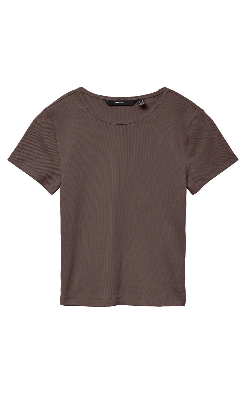 Chloe Tee in Chocolate