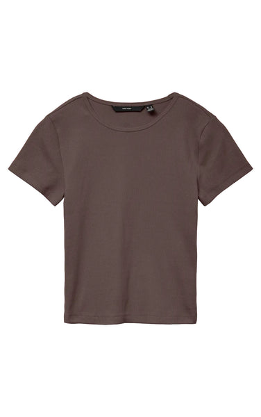 Chloe Tee in Chocolate
