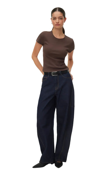 Chloe Tee in Chocolate