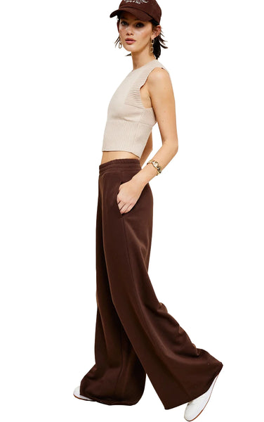 Vanessa Joggers in Fudge