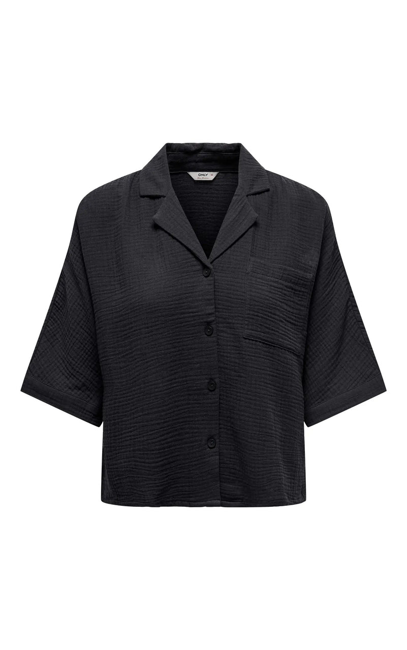 Thyra Short Sleeve Shirt in Phantom