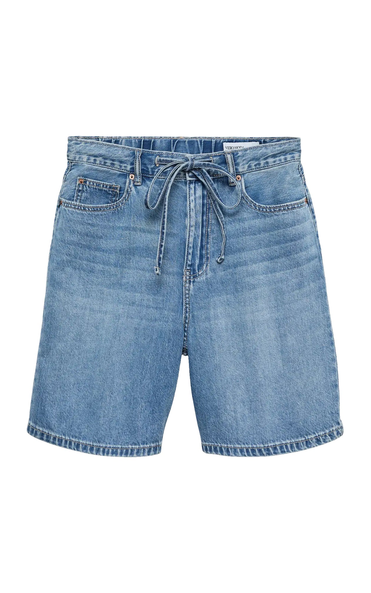 Villa Bermuda Shorts in Light Blue Denim