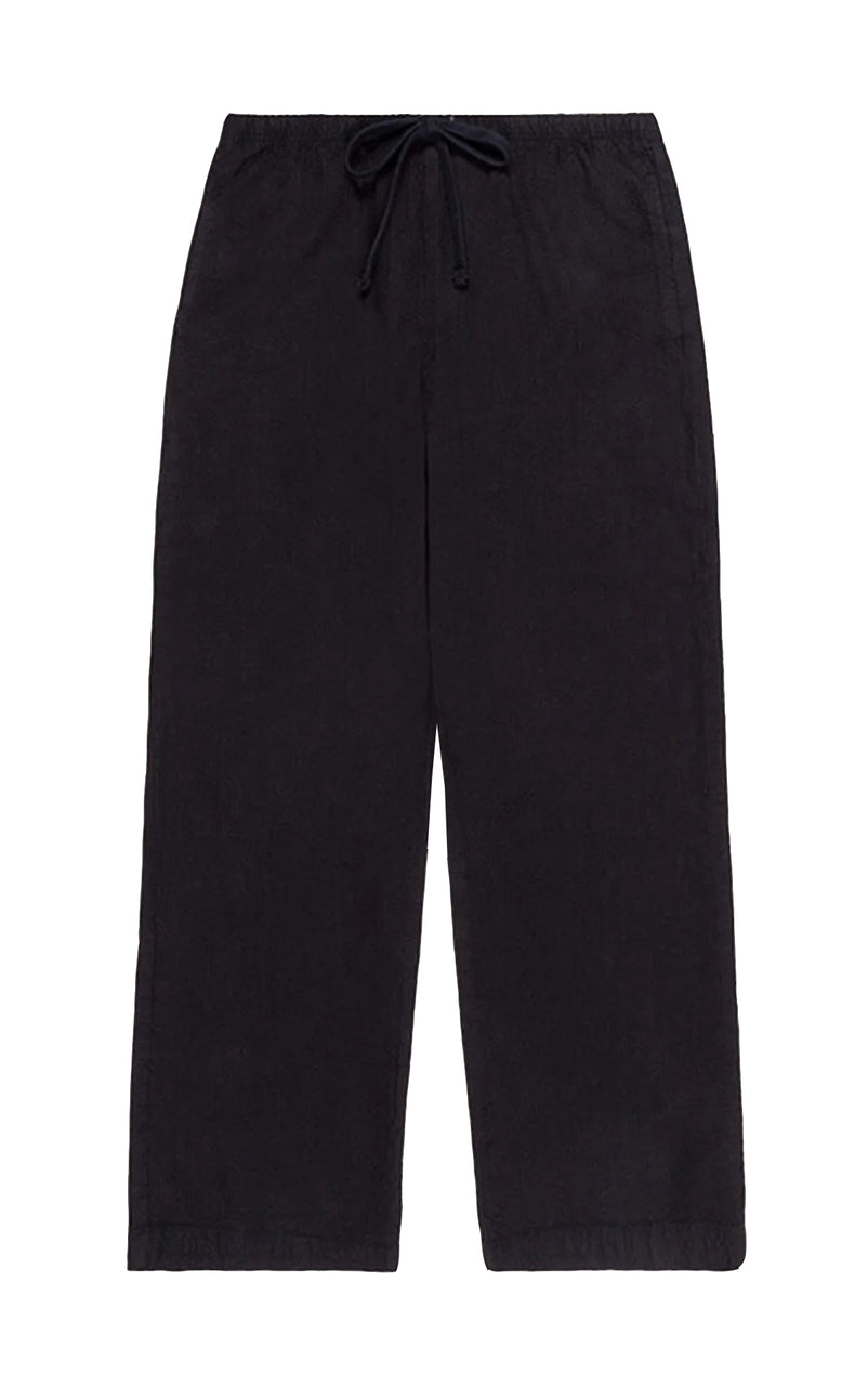 Eunice Elastic Pants in Black