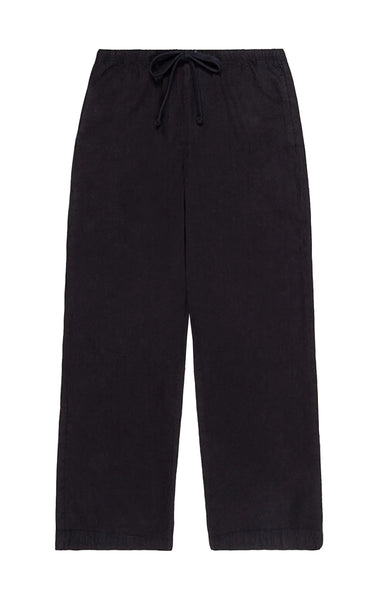 Eunice Elastic Pants in Black
