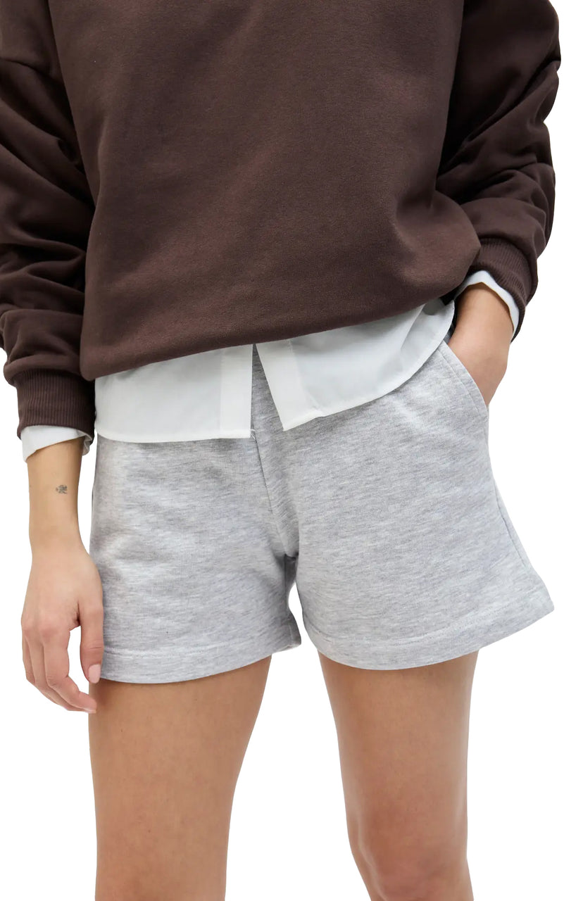 Alfa Shorts in Light Grey Melange