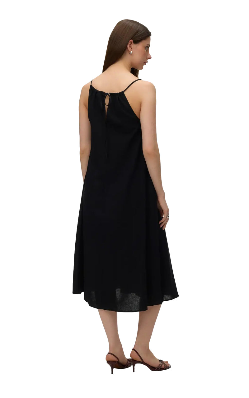 Jesmilo Calf Singlet Dress in Black