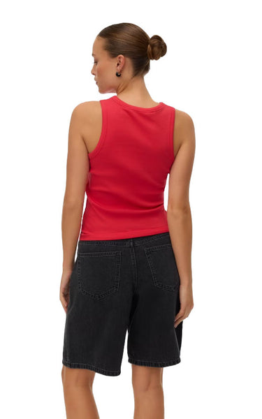 Naja Tank in Poinsettia Butterfly