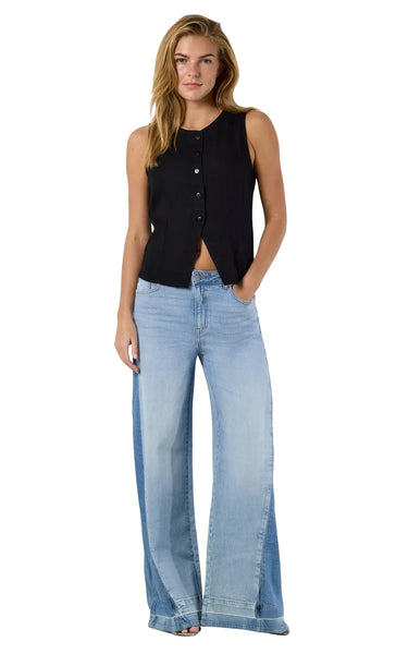 Leilani Waistcoat in Black