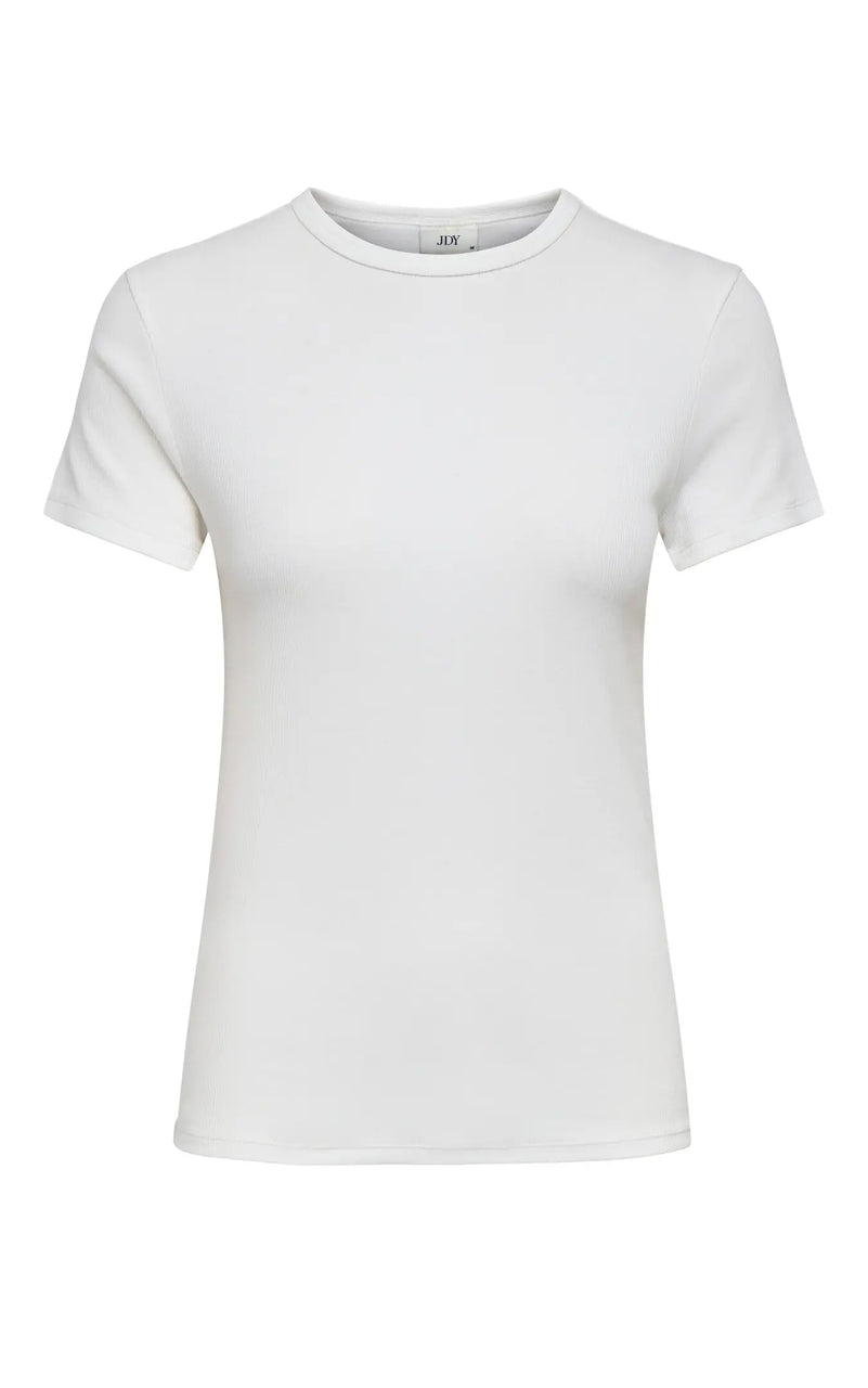 Lucky Short Sleeve Tee in Cloud Dancer