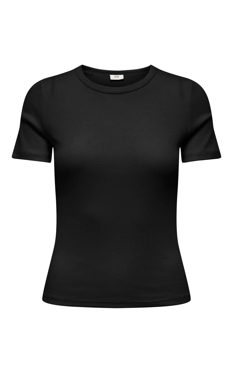 Lucky Short Sleeve Tee in Black