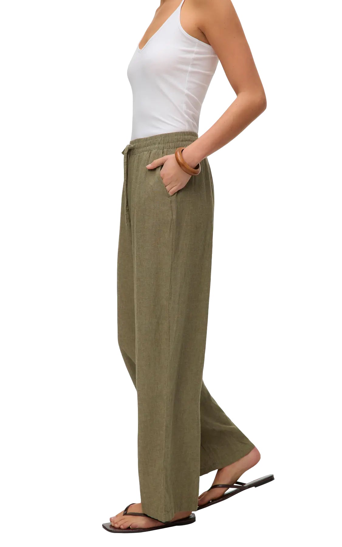 Linn High Waist Pants in Kalamata