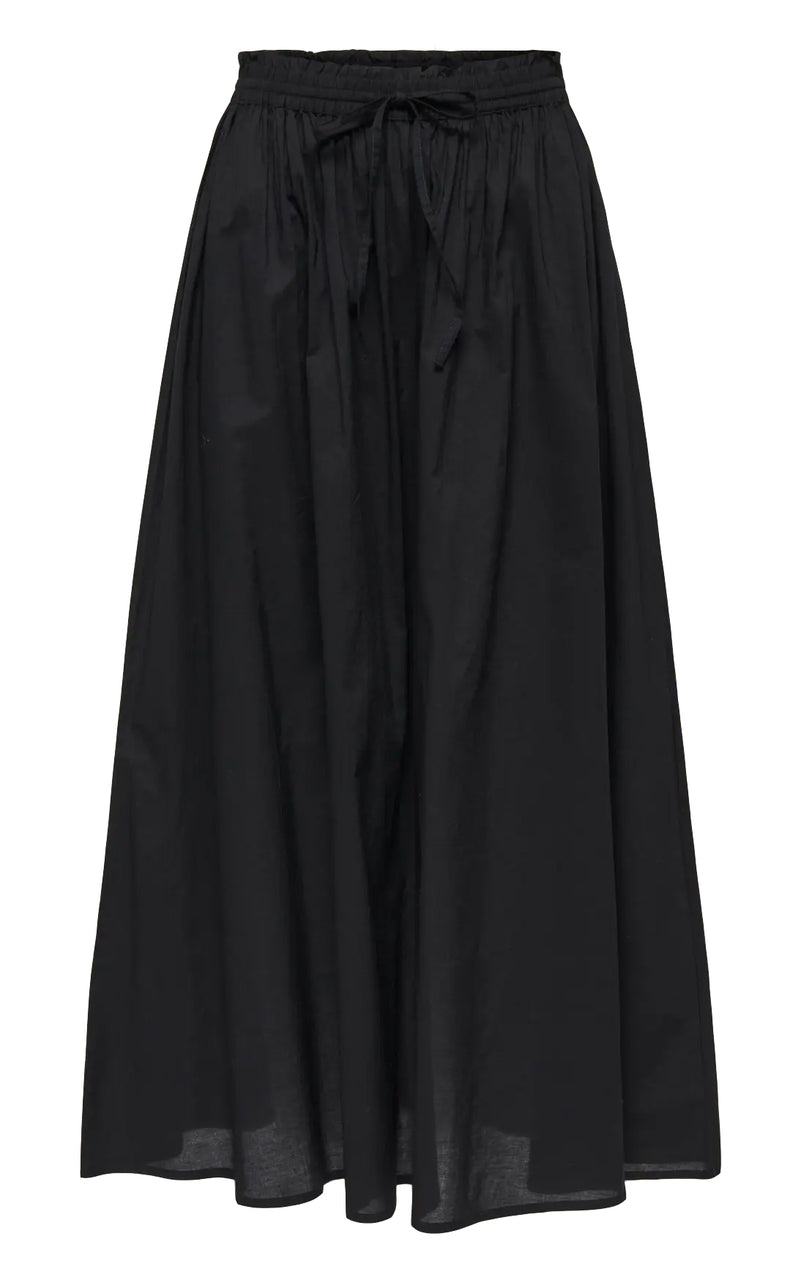 Diego Maxi Skirt in Black