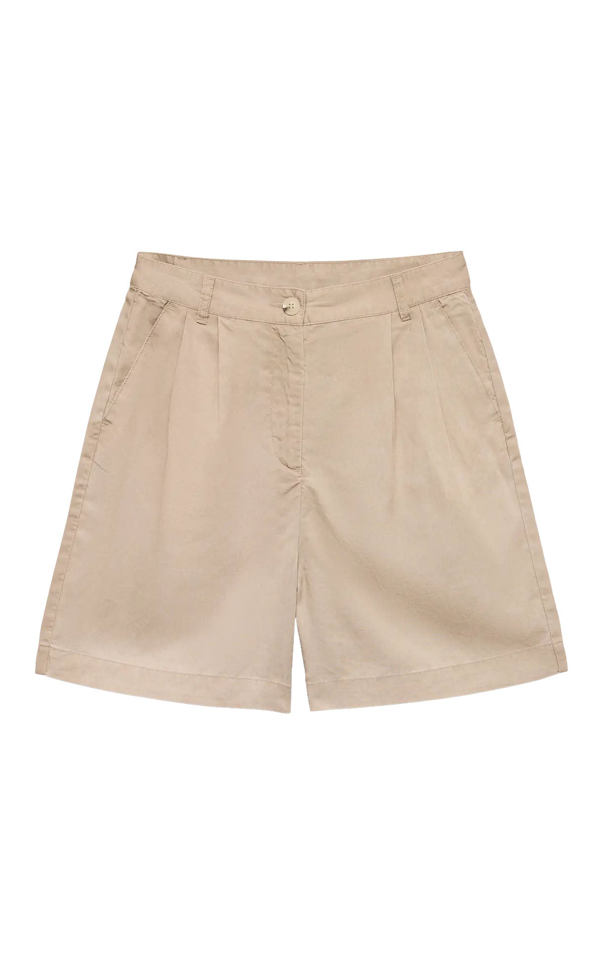 Fleur Bermuda Short in Silver Mink
