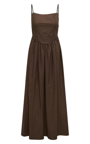 Likara Long Dress in ‘Shopping Bag'