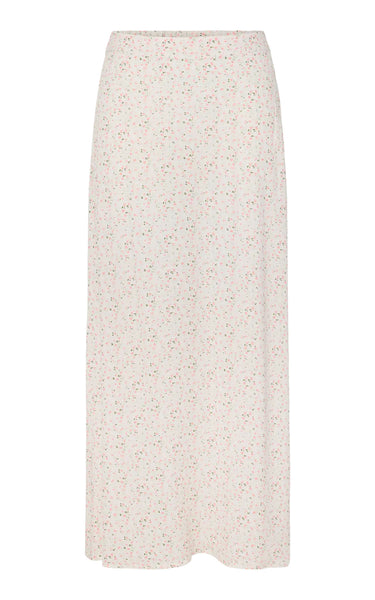 Barri High Waist Ankle Skirt in Lila Sachet with Ditsy Flowers