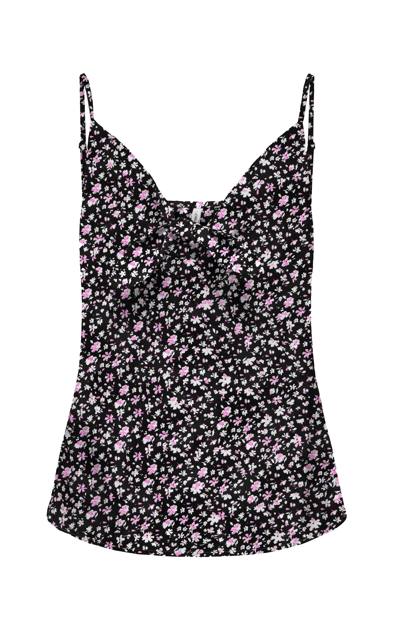 Nova Jules Singlet with Dreaming Floral All Over Print in Black