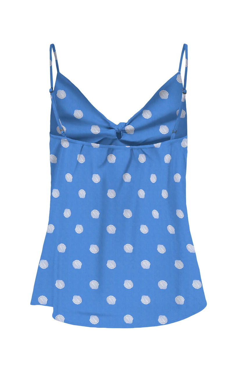 Nova Jules Singlet with Shellscape All Over Print in Ultramarine