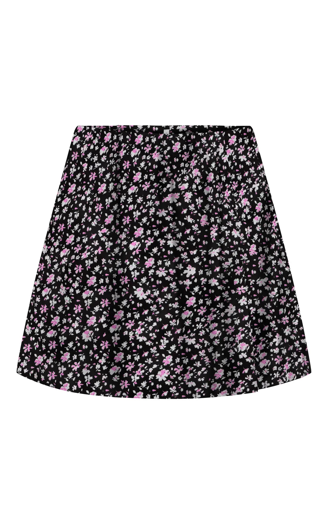 Nova Chay Skort with Dreaming Floral All Over Print in Black