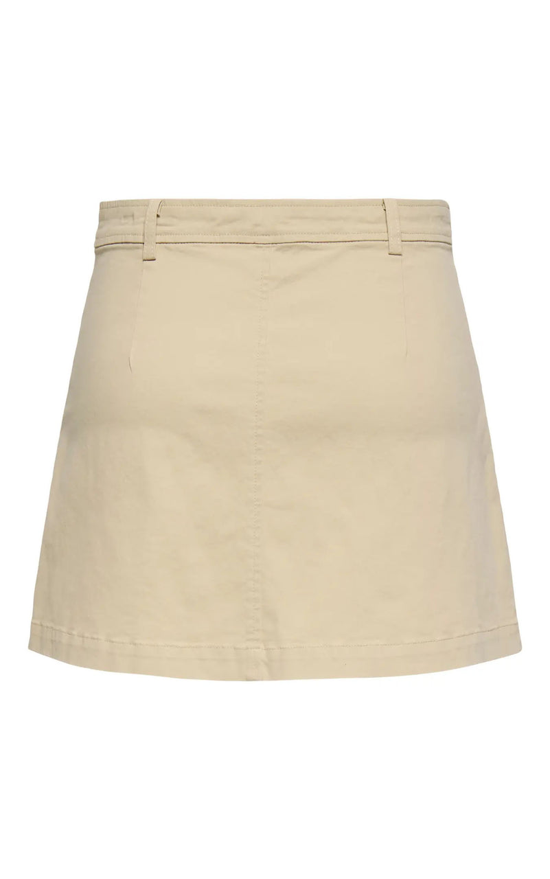 Stella Short Skirt in Safari