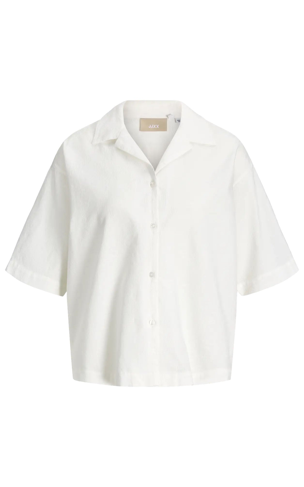 Alia 3/4 Relax Shirt in Blanc de Blanc