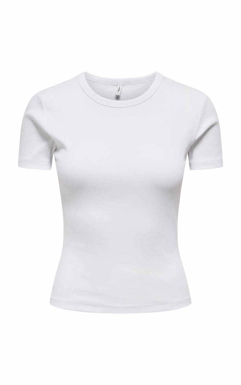 Val Tee in Bright White