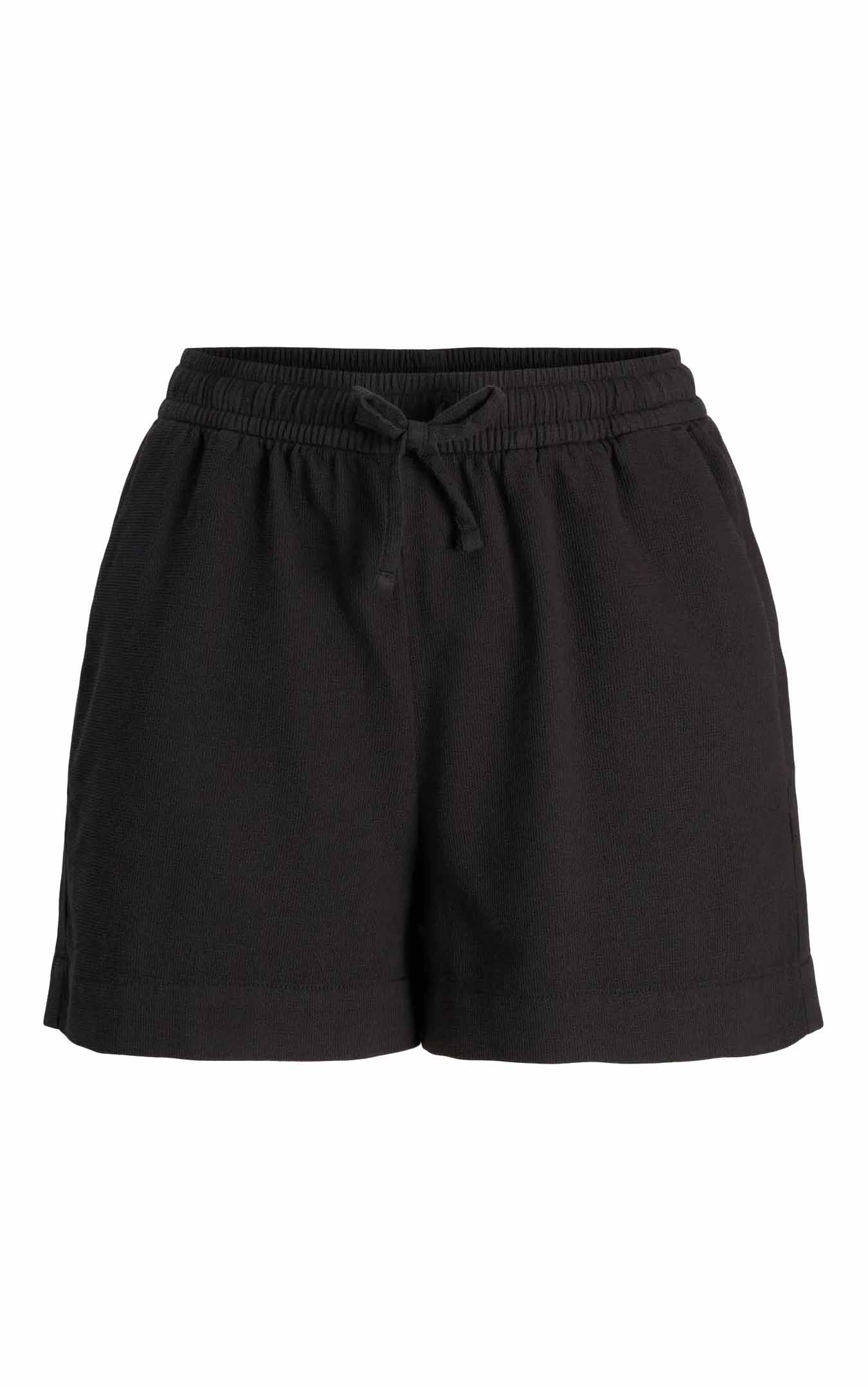 Global Waffle Short in Black