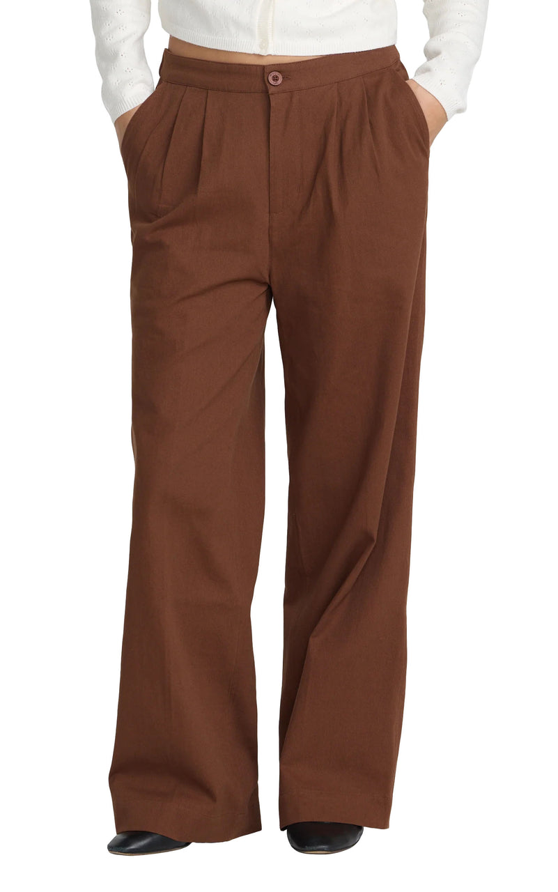 Latitude Trouser in Chocolate