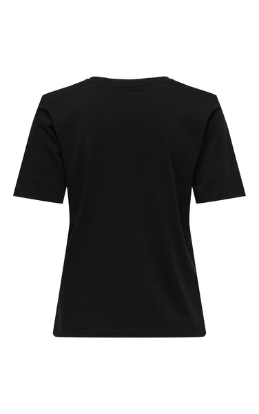 Happy Tee in Black
