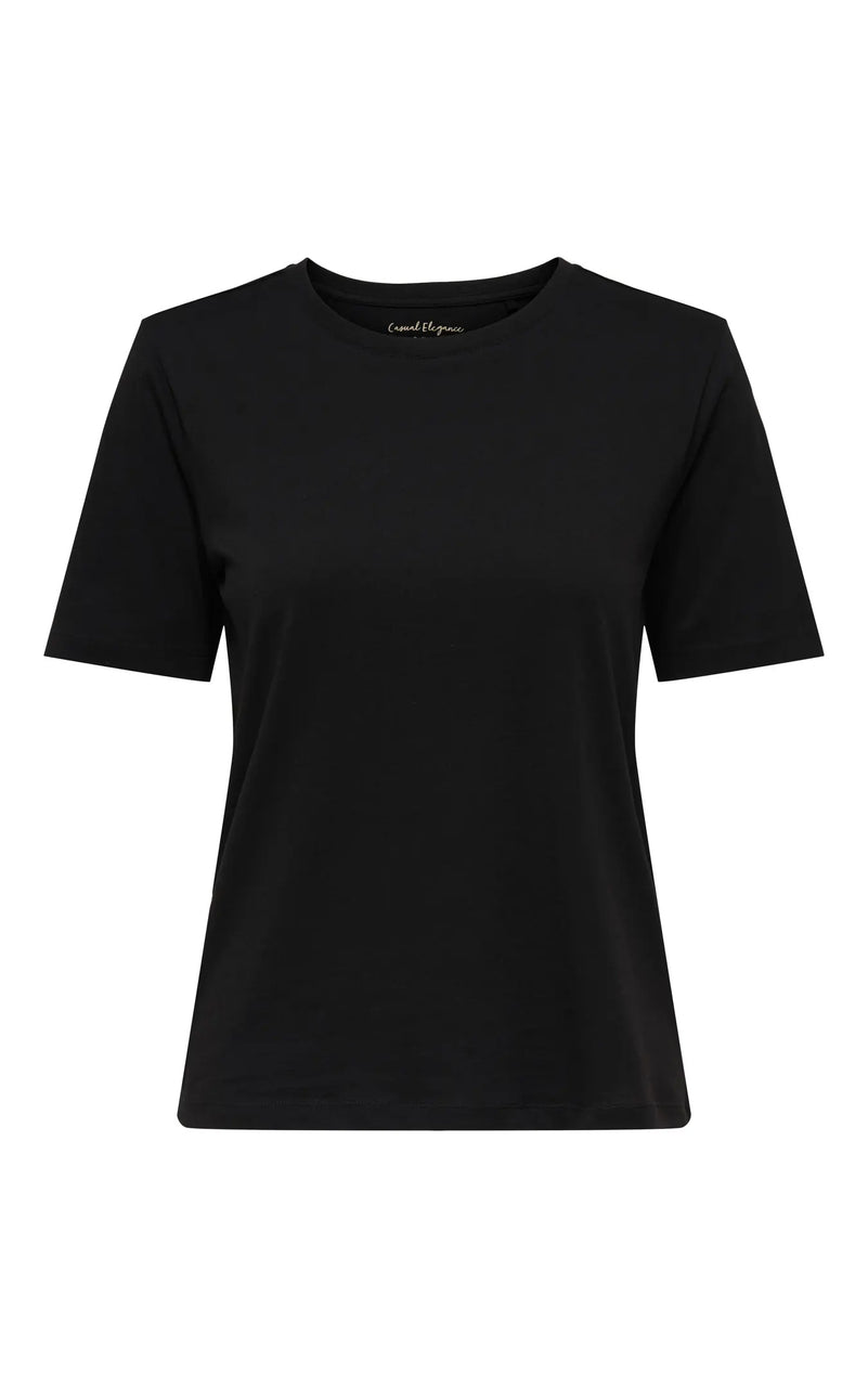 Happy Tee in Black